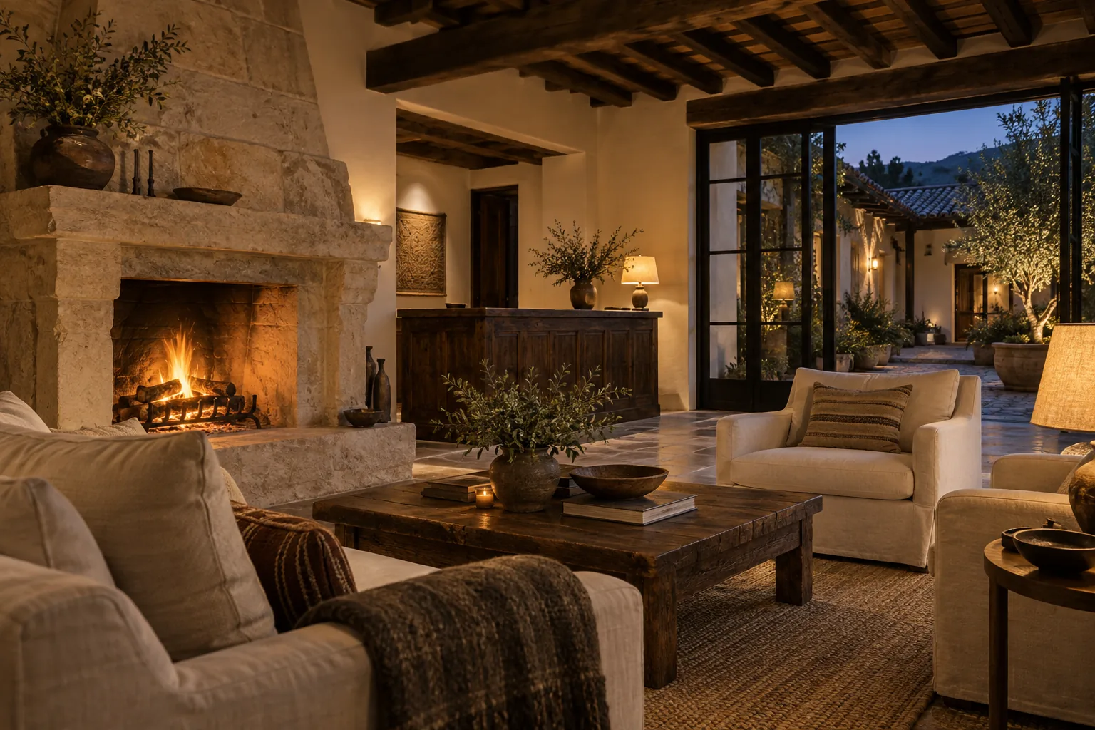 Espacio de hospitalidad de pequeña escala.